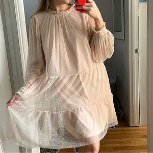 girly Polkadot dress